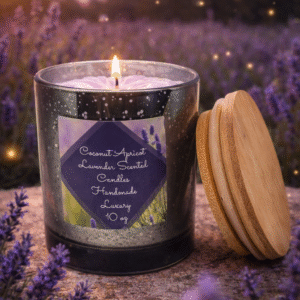 Coconut Apricot Lavender Candle-10oz